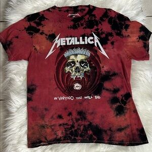 Metallica In Vertigo You Will Be Tie-Dye T-Shirt